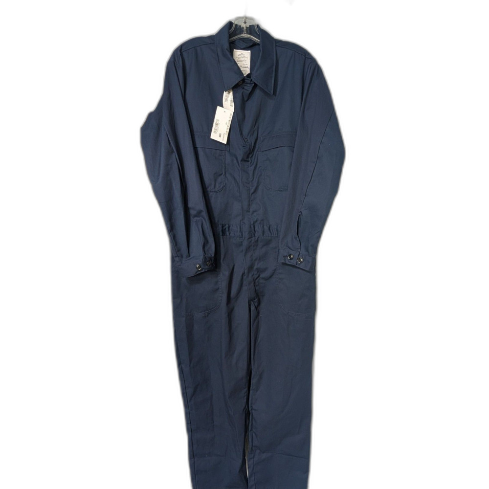 NWT workwear/utilitycore US Navy Blue Utility Coveralls Work Jumpsuit Size 46R